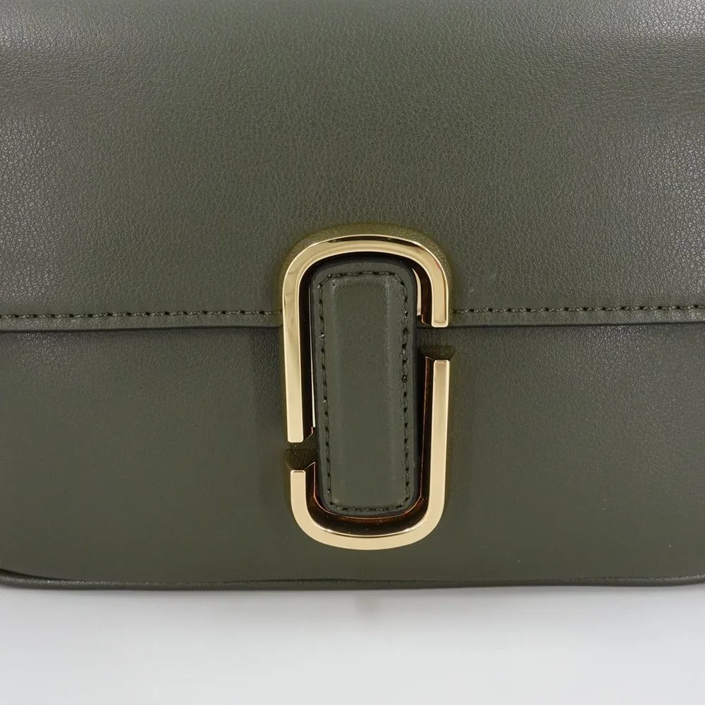 Marc Jacobs The J Marc Crossbody Shoulder Bag Khaki Green OS - Picture 11 of 14